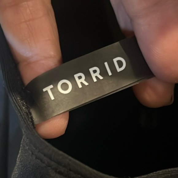 Torrid Black one piece Women's Swim size 1 R - Picture 2 of 10